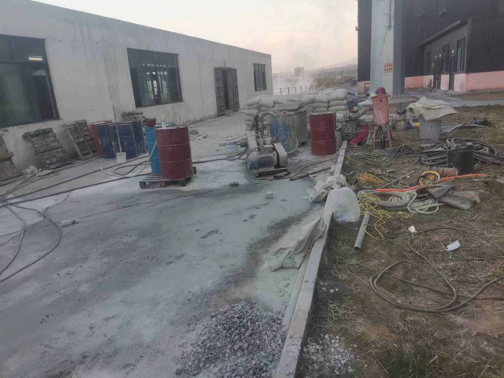 苏家屯厂房地基沉降注浆