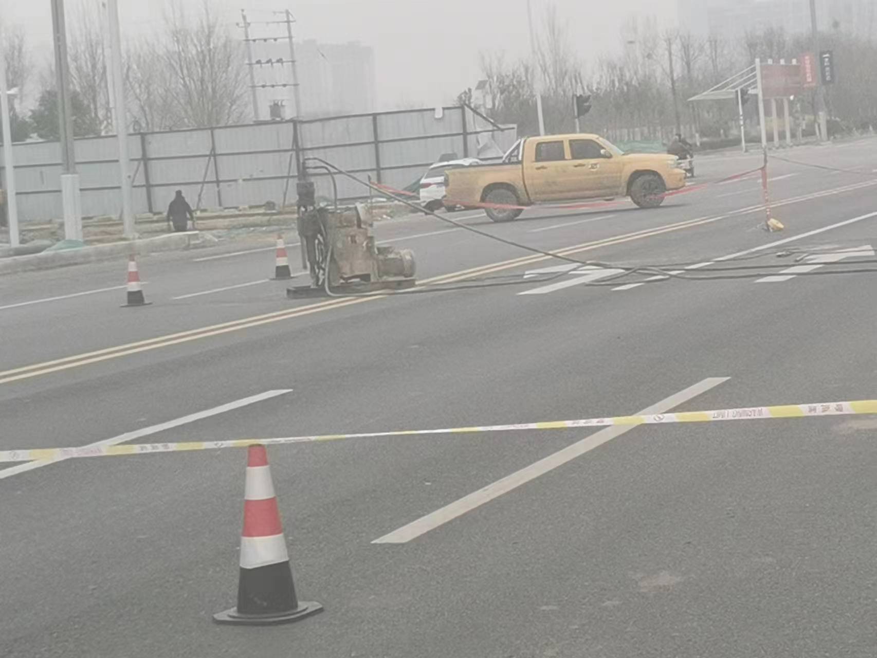 苏家屯公路路基沉陷注浆